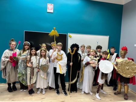 Bogowie z Olimpu odwiedzili Czwórkę 