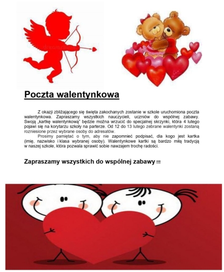 Poczta walentynkowa