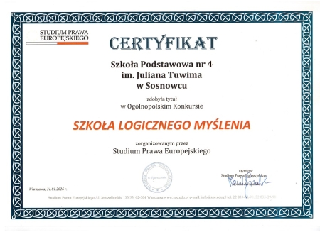 „Szkoła Logicznego Myślenia''