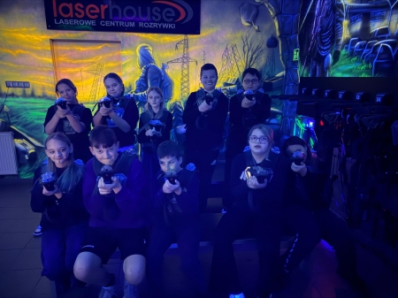 Klasa 6b wybrała się do Laser House