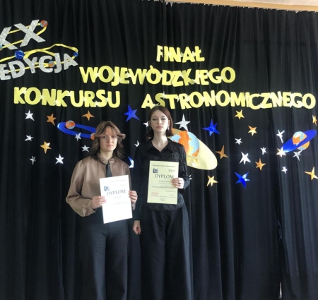  XX edycji Wojewódzkiego Konkursu Astronomicznego